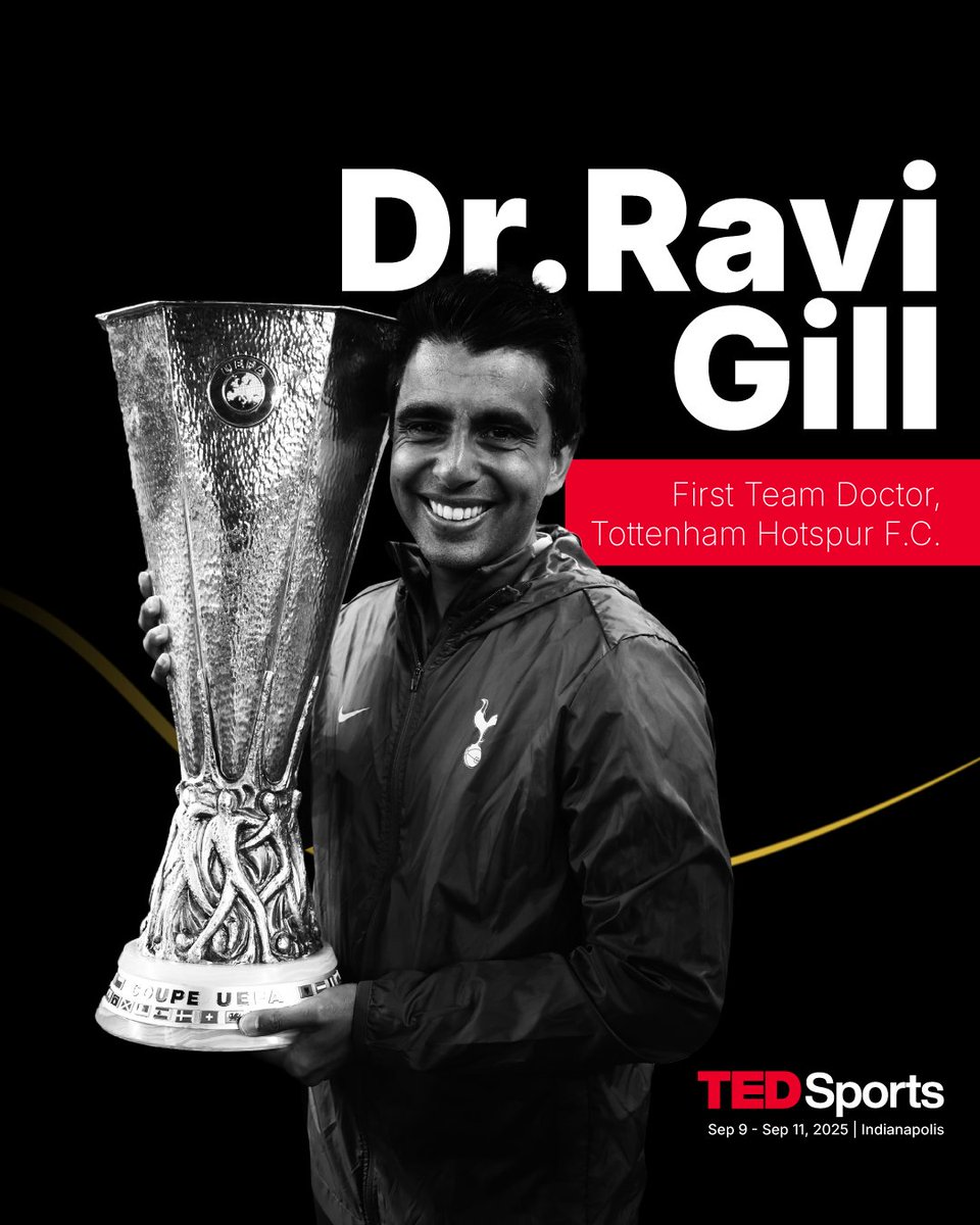 Get ready to explore the past, present, and future of sports at TEDSports! We’re bringing you game-changing perspectives from:

🇿🇦 Sam Ramsamy: A legend who fought apartheid through sport and helped lead South Africa’s post-apartheid Olympic reentry, embodying sport’s power to