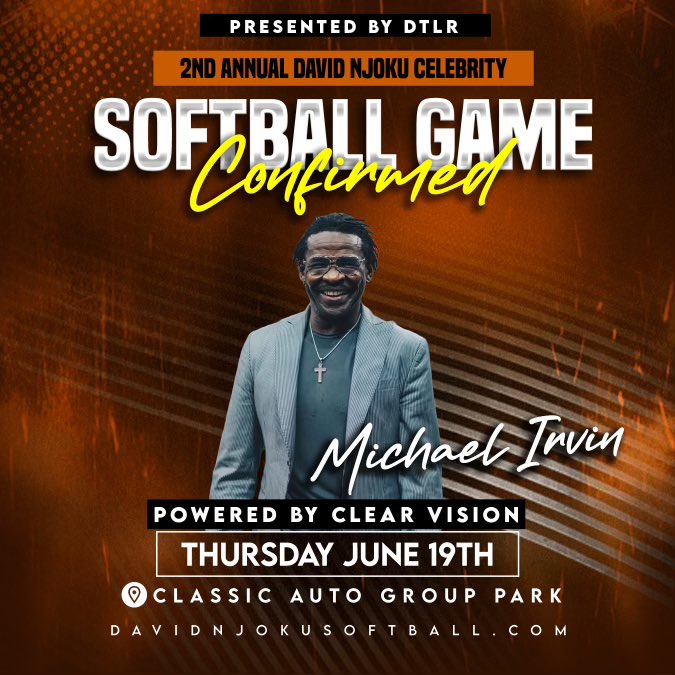 davidnjokusoftball.com for fan experiences and tickets!!