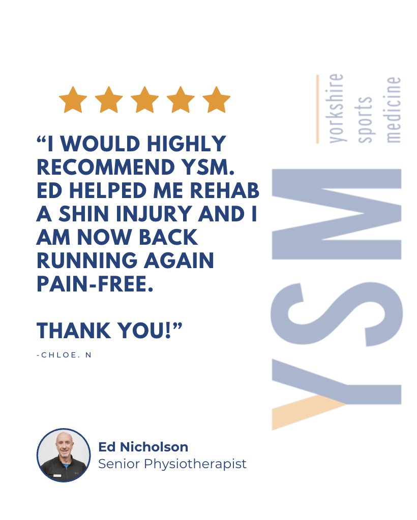Really positive feedback following physiotherapy with Ed! It's great to see the progress paying off! 

Ed works with us on a Thursday afternoon- get in touch today to arrange your appointment.