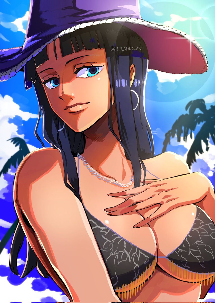 ROBIN ??????
Hope u like it 🫡
#ONEPIECE #onepieceart
#onepiecefanart  #nicorobin #Robin #beach #anime