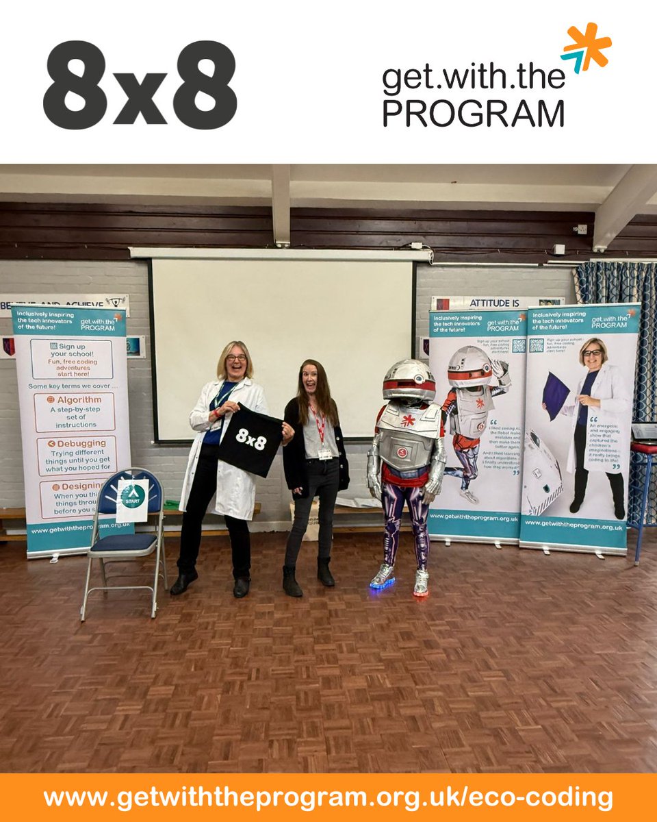 gwtp_uk's tweet image. An incredible afternoon at the Great Missenden CofE Combined School running an in-person #EcoCodingAdventure for Year 3!
This experience was made possible due to the funding support received from the fabulous team @8x8
Such a great way to spend a day learning!
#CAS #KS1 #KS2