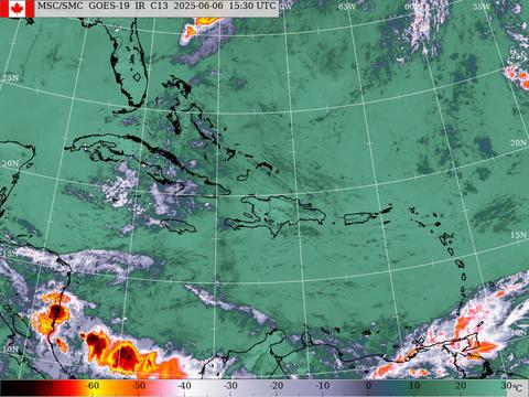 #Bulletin météo du Vendredi 06 Juin 2025.
Valable jusqu'au 08 Juin 2025

Situation synoptique dans la Caraïbe et sur l'Atlantique
Les conditions anticycloniques persistent sur la région aujourd'hui.
La suite ici➡️meteo-haiti.gouv.ht