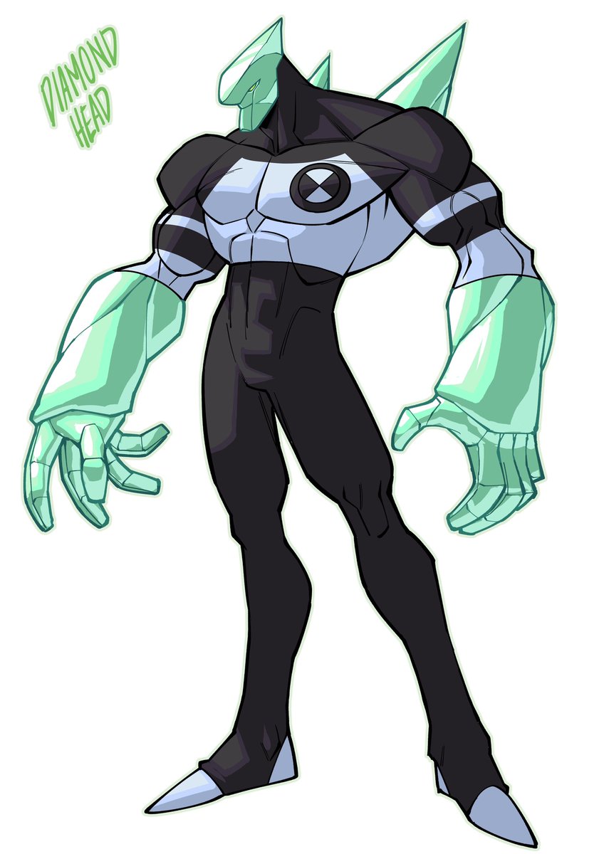 franck_sabatier's tweet photo. Ben 10 Redesign / Reinterpretation :
Diamond Head https://t.co/sCF2HFBPAM
