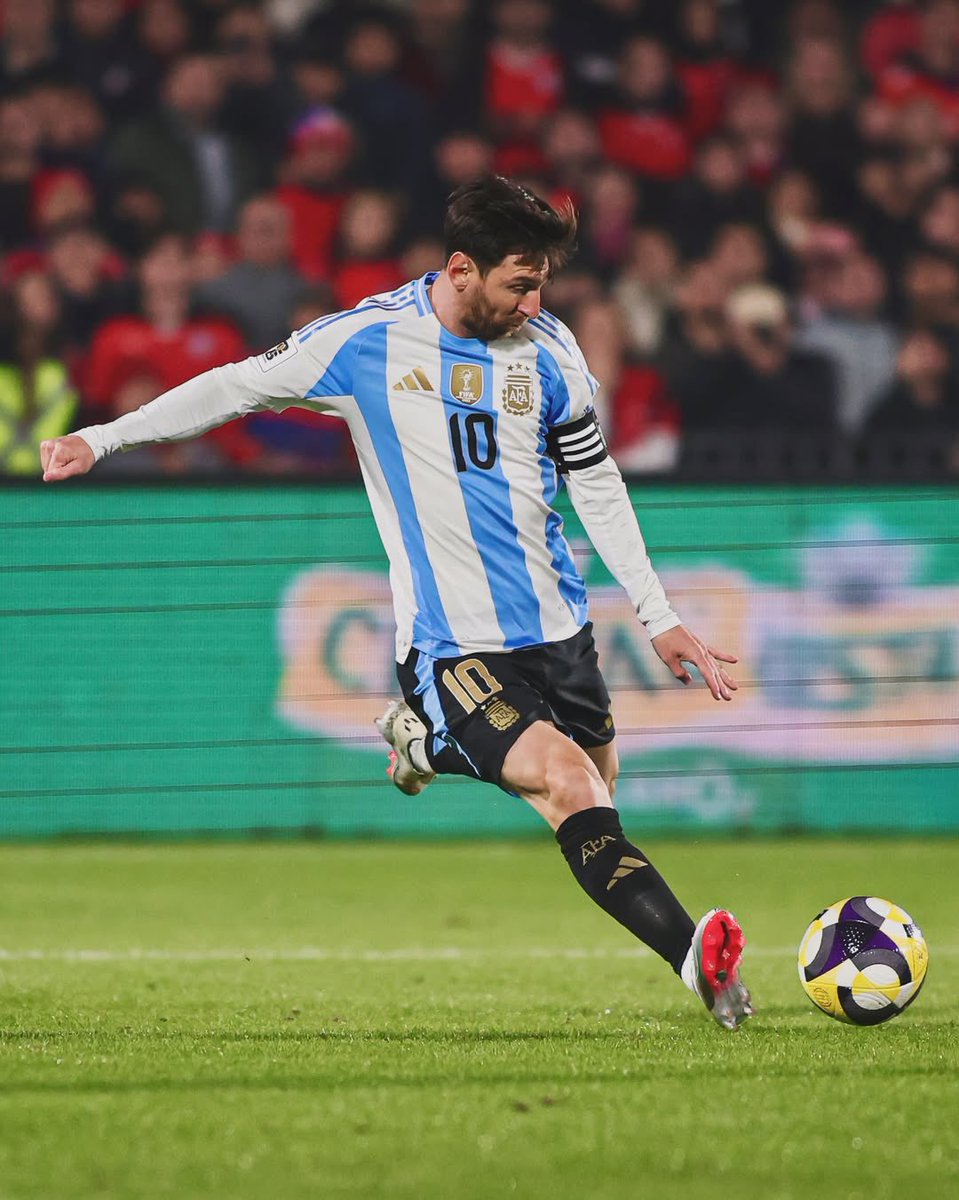 Messi during yesterdays game 🐐