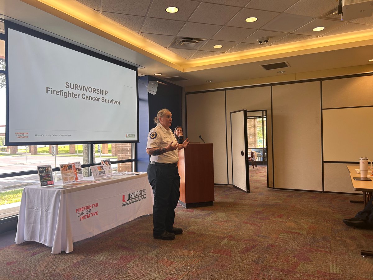 That's a wrap on our third women's seminar this spring! Thank you to Seminole State College for giving us the opportunity to speak with women firefighters about their unique cancer risk. 🫡 👩‍🚒