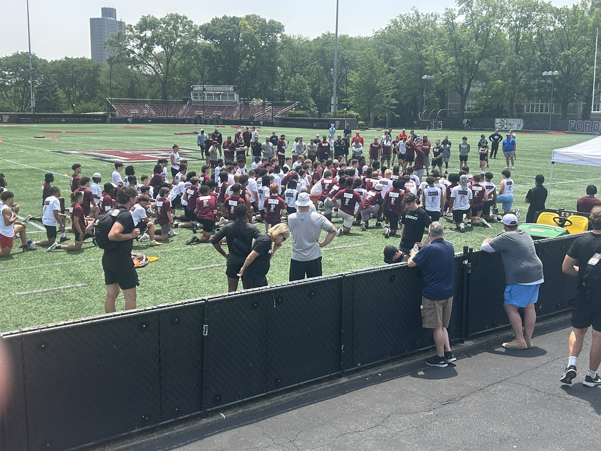 Thank you <a href="/_CoachWilks/">Ben Wilkerson</a> for having me for camp yesterday! I had a great time and can’t wait to make it back for a gameday this fall! <a href="/DepewFootball/">Depew Wildcat Football</a>