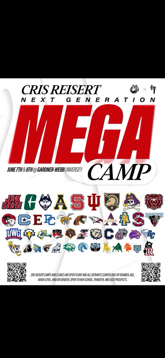 I will be at <a href="/GWUFootball/">Gardner-Webb Football</a> mega camp on June 8th for Session 1! <a href="/NafoFalconsFB/">NAFO_Football</a> @Jake_Bentley <a href="/NPCoachJeff/">Jeff@nationalpreps.com</a> <a href="/PrepRedzoneSC/">Prep Redzone South Carolina</a>