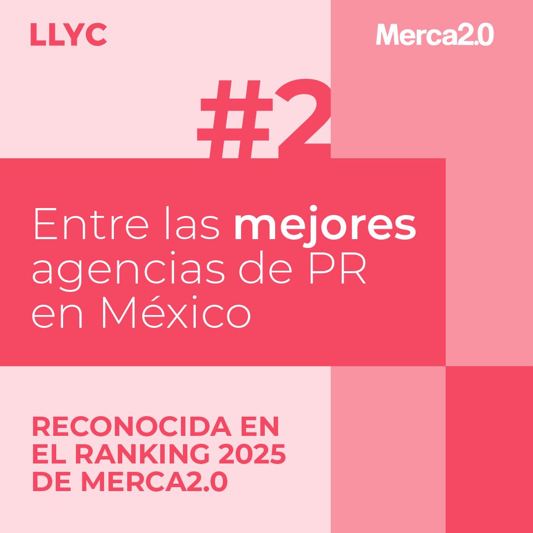 🔥 Estamos en el top del PR en México 🇲🇽: <a href="/Merca20/">Merca2.0</a> nos elige como una de las mejores agencias en su ranking 2025. Este reconocimiento confirma que nuestra forma de hacer las cosas, con #creatividad, #influencia e #innovación, está cambiando las reglas 👉 ow.ly/q3Mk30sN4Gt