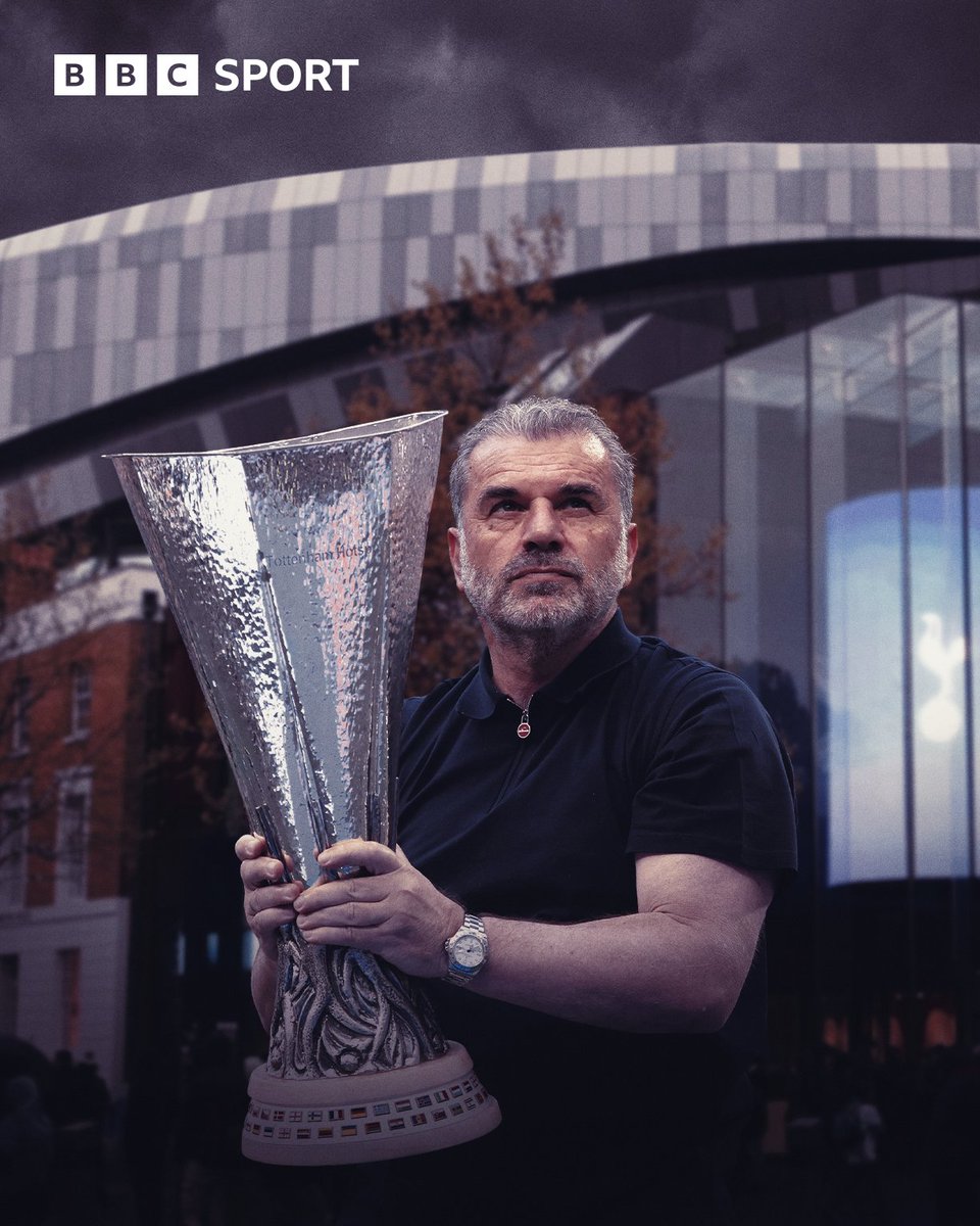 BBCSport's tweet image. Ange Postecoglou has left his role as Tottenham manager 👋