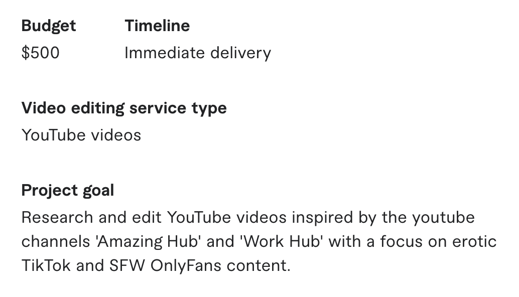 OB | Video Editor tweet media