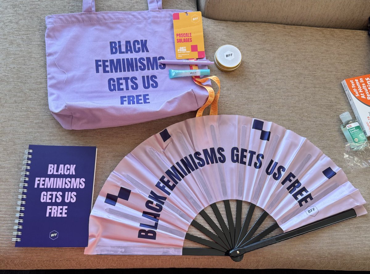 PascaleSolages's tweet photo. This weekend, I'll be speaking on the same stage as Ericka Huggins, Angela Davis and other incredible feminist warriors at GET FREE: A BLACK FEMINIST REUNION of Black Feminist Future in New Orleans in the presence of over 500 black feminists.... 
What an honor! 🙏🏾 https://t.co/QjuIrdaU2g