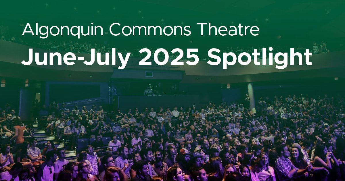 From homegrown comics 🍁 to international stand-up 🌍, discover new comedy favourites at the Algonquin Commons Theatre this June and July. Tickets and information: bit.ly/actjunejuly2025 <a href="/AlgonquinSA/">Algonquin Students' Association</a>