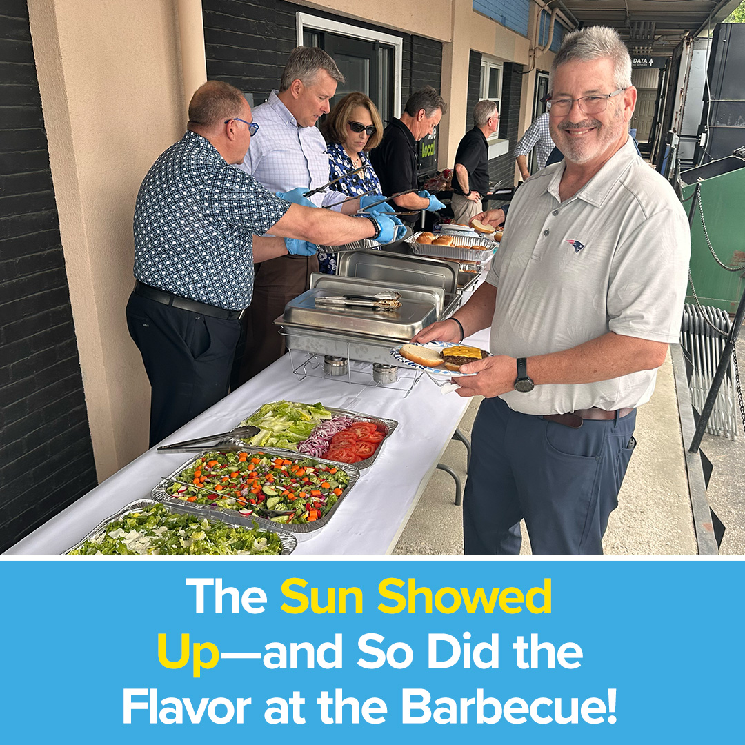 spectrummc's tweet photo. ☀️ The sun came out just in time for a perfect barbecue day! Great food, great weather, and even better company — couldn’t ask for more! 🍔🌭 

#bbq #companyevent #tgif #LifeAtSpectrum #WeAreDirect https://t.co/Jc3pDRg1FC