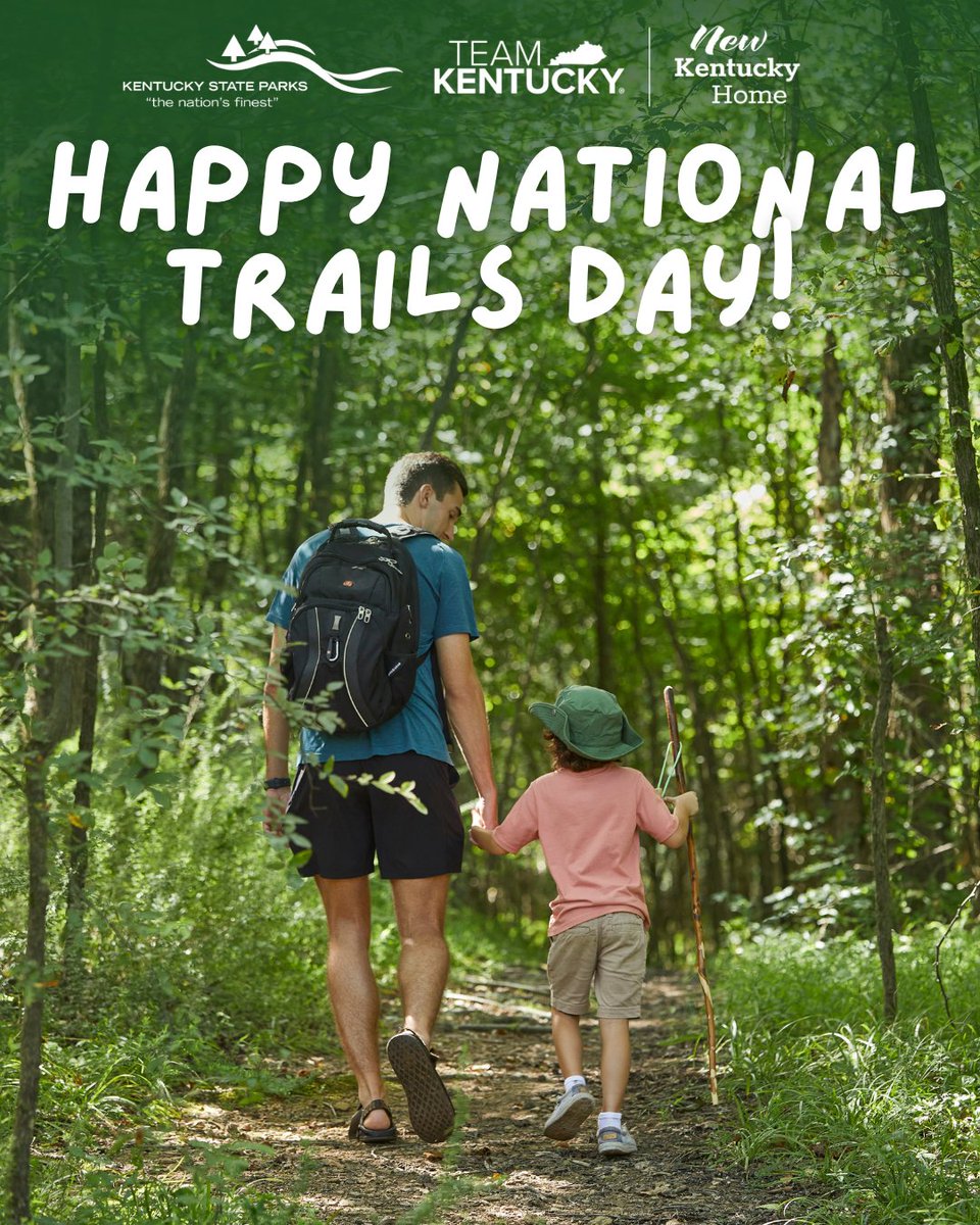 🥾 Happy National Trails Day!
Hit the trail and celebrate over 300 miles of hiking paths across Kentucky State Parks. Whether you're chasing waterfalls or mountaintop views—we’ve got a trail for you. parks.ky.gov/things-to-do/t… #KYStateParks #NationalTrailsDay #NewKYHome