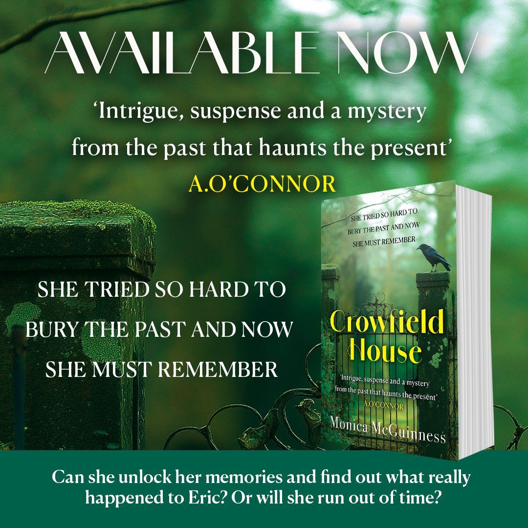 Crowfield House kept its secrets when Eric vanished.
Years later, Elspeth returns to find the truth—before it’s too late.
A haunting mystery you won’t forget.
Order now: buff.ly/cRDMeOs