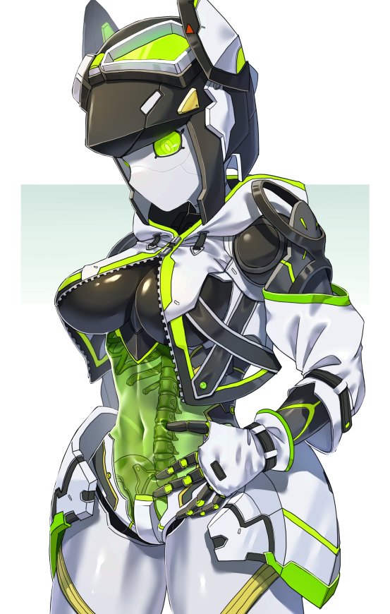 前回描いたお腹が透けてるキャス子！