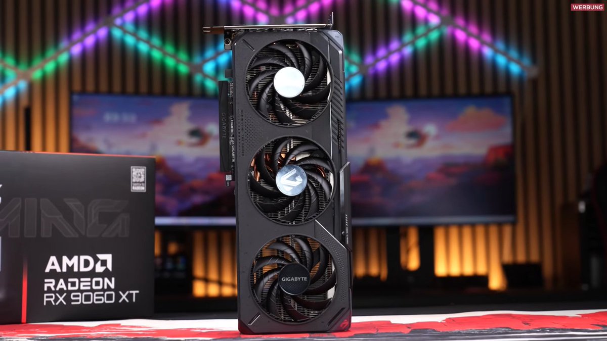 Bei @ Kreativecke : RX 9060 XT! GEILE Karte, aber AMD macht, was NVIDIA macht...WARUM?

VGA: GIGABYTE GV-R9060XT GAMIMG OC 16GD

📺 : youtu.be/QtYTvMnwAOk

#GIGABYTE #AORUS #AMD #RX9060XT