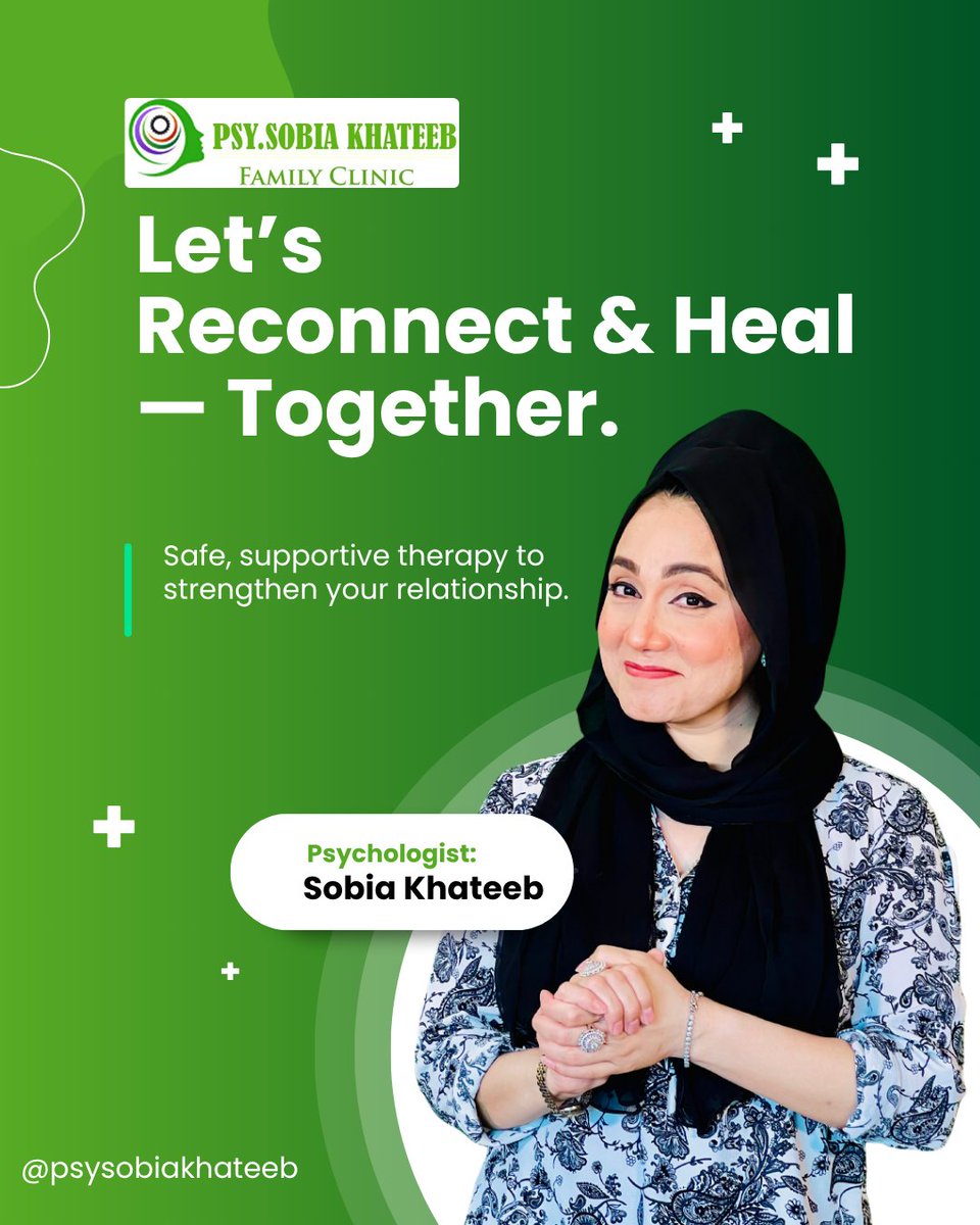 SobiaPsy's tweet photo. Let’s Reconnect and Heal — Together.

🧠 Professional. Confidential. Judgment-Free.
📞 Book your session now: +92 336 1057339
🌐 Visit: https://t.co/vE0wKl4u4i

#CouplesTherapy #RelationshipHealing #SobiaKhateebClinic #MarriageCounseling #EmotionalHealth https://t.co/05xgpxRDay