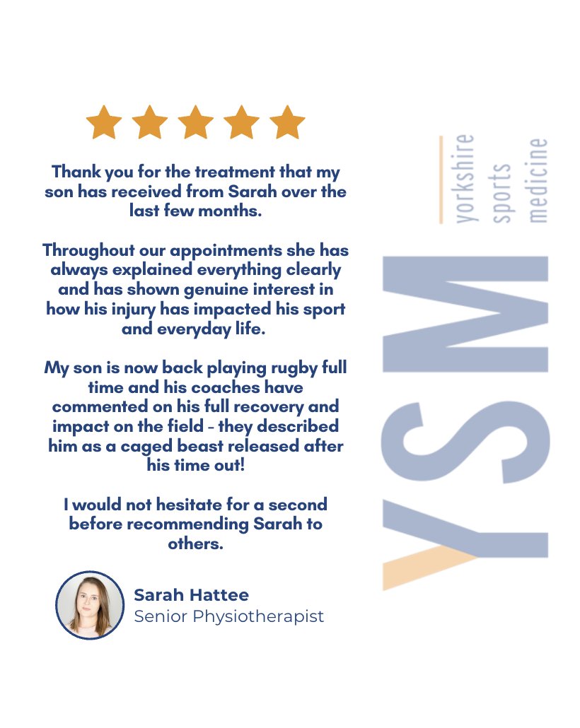 Your feedback helps us grow and improve. We’re grateful for your support and happy to have been part of your journey. 
Sarah works with us on Tuesdays, Wednesdays, Fridays and Saturdays, get in touch to arrange an appointment with her today!