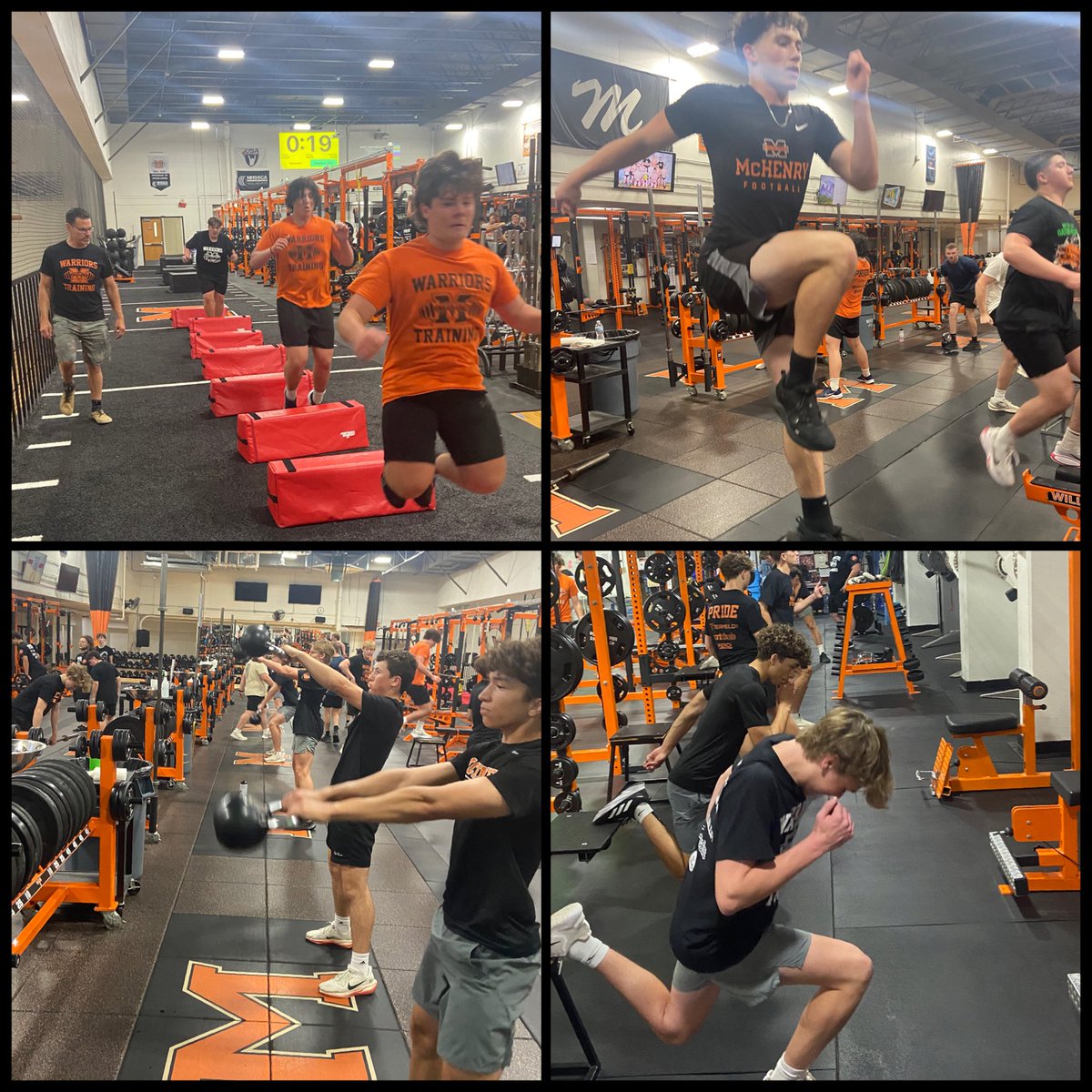 McHenryStrength's tweet image. Summer Training Week 1 📸
ONE MORE REP 💪 #WarriorPride156
#MakeYourMark @WE_R_WARRIORS1