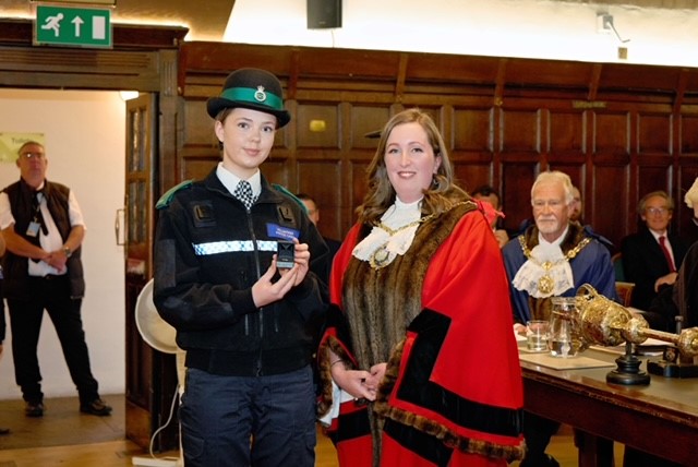 Staffs Police Cadets (@staffscadets) on Twitter photo Congratulations to Cadet Ella Hughes who was presented with the honour of being this years Lord Mayors cadet for the City of Lichfield. Well done Ella. <a href="/NationalVPC/">National Volunteer Police Cadets</a> Congratulations to Cadet Ella Hughes who was presented with the honour of being this years Lord Mayors cadet for the City of Lichfield. Well done Ella. <a href="/NationalVPC/">National Volunteer Police Cadets</a>