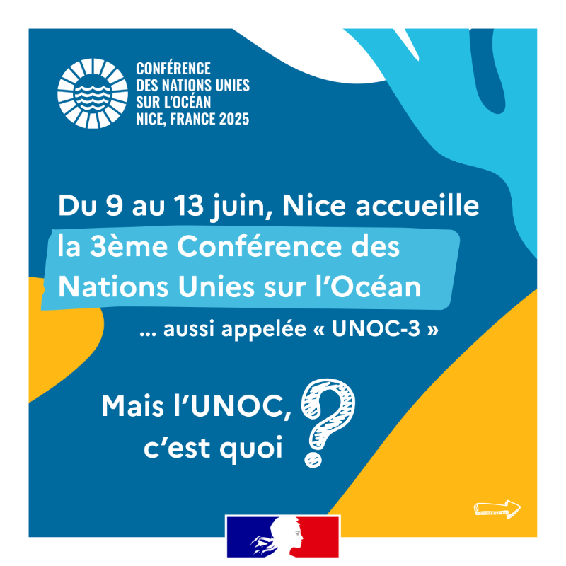 francediplo's tweet photo. 🌊 Mais au fait, l’#UNOC3, c’est quoi ?

Océan, Nations unies, #ODD14, coopération, science, société civile, secteur privé, enjeux, objectifs : on vous explique ! ⤵️