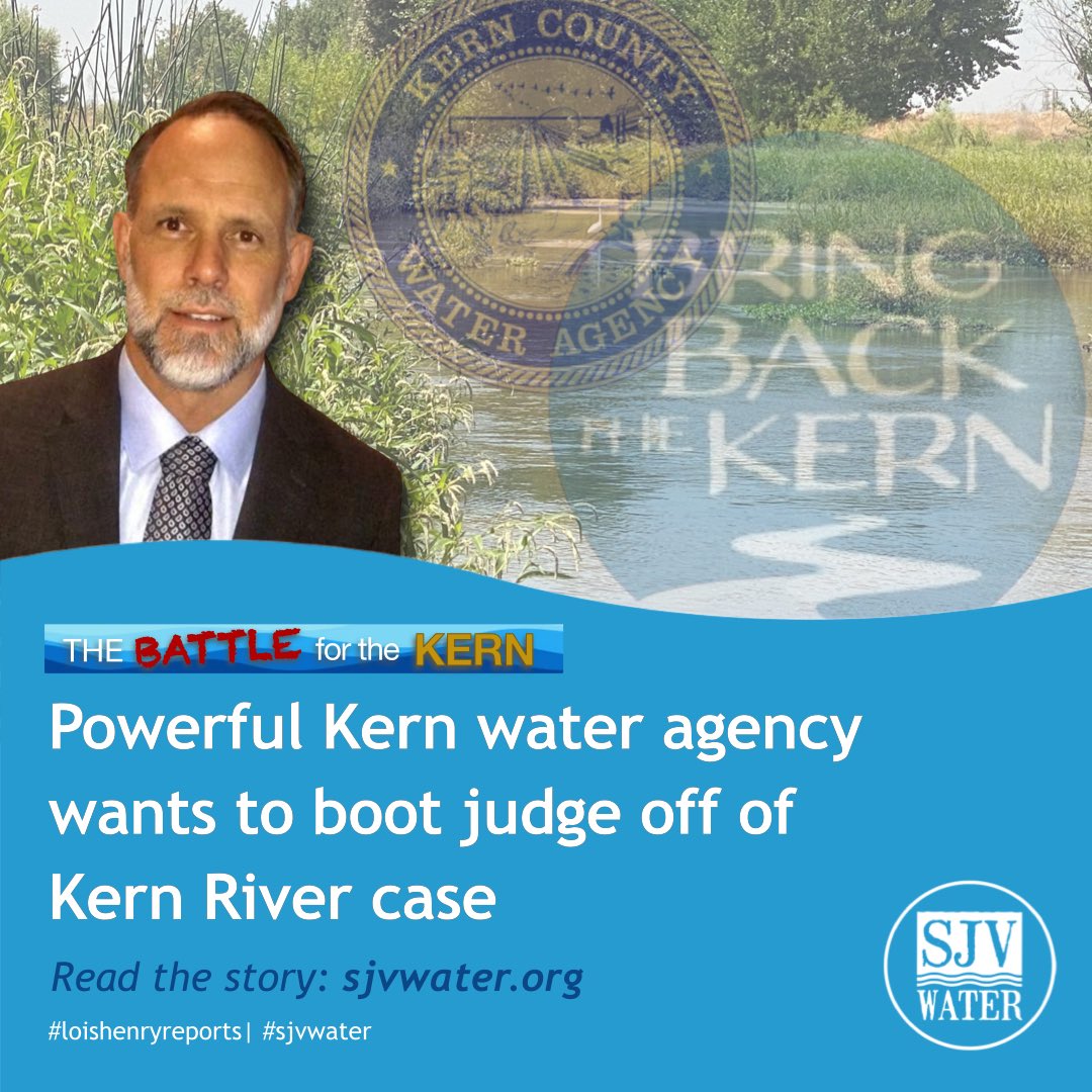 SJVWater's tweet image. @loishenry reports: sjvwater.org #kernriver #thebattleforthekern #bringbackthekern #kerncountywateragency #gregpulskamp #loishenryreports #sjvwater