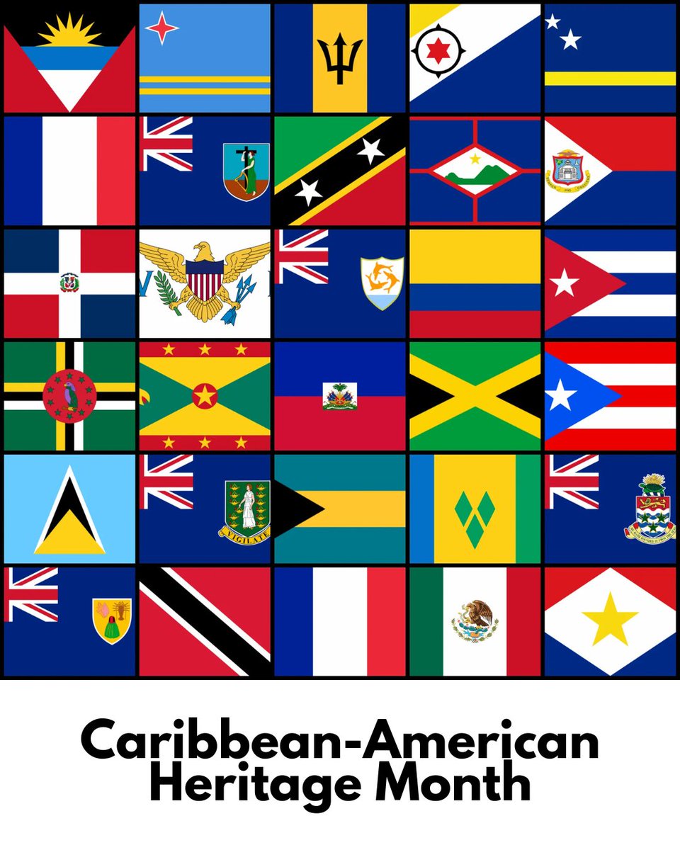 June is #CaribbeanAmericanHeritageMonth! This month is an opportunity to honor the generations of Caribbean-Americans who have enriched U.S. history, and the new generation of Carribean-American leaders who will play a vital role in our country’s future success. #SrongSmartBold