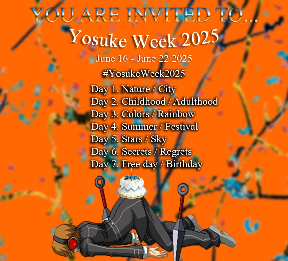 Yosuke Week 2025! 🧡 tweet media