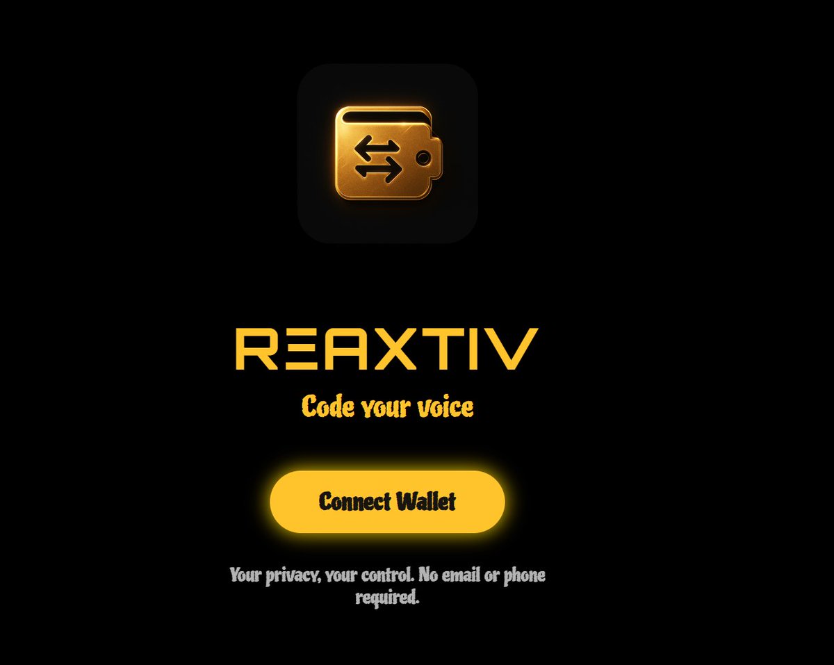 REAXTIV's tweet image. The first all-in-one app for messaging, DAOs, and your web3 wallet!
Connect, chat, and manage your crypto assets—all in one secure platform.
Experience the future of digital communication and decentralized communities.
#Web3 #Messaging #DAOs #Wallet #Crypto