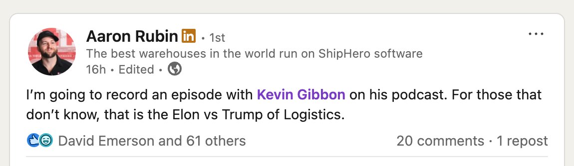 Big episode on @SecondTF_pod coming out Tuesday for all of the ecommerce nerds. The winner gets all 