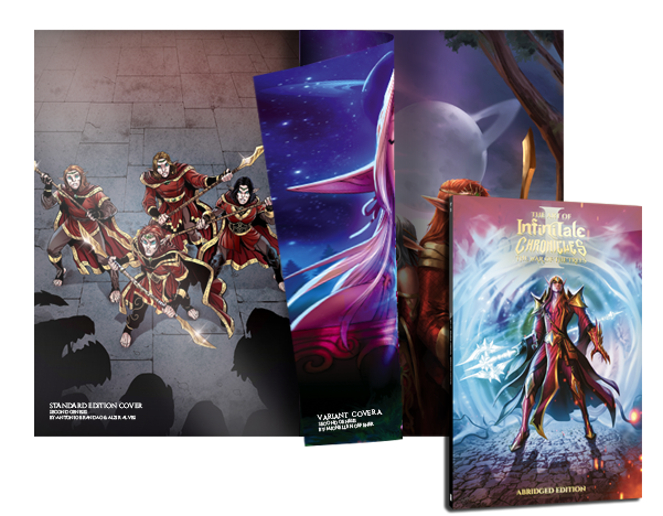 Woooooooo! 

3 Stretch Goals have been unlocked in 2 weeks! Backers of INFINITALE CHRONICLES #2 are getting a lot of bonus stuff at no extra charge!

Thank you to everyone that supported this indie project!

Let's keep the Summer of Infinitale going by helping to spread the word