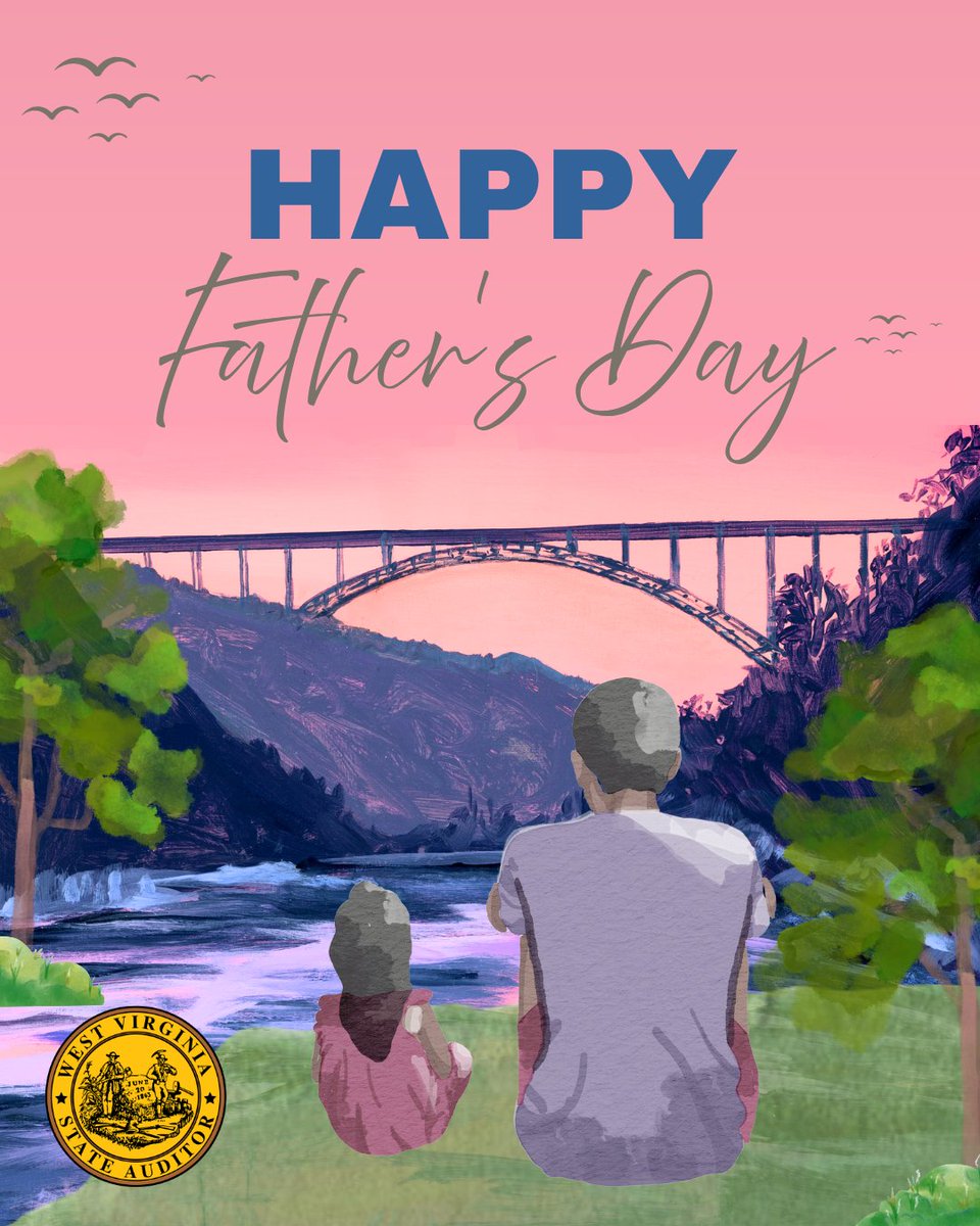 To the fathers who lead, teach, and inspire - we thank you. Happy Father's Day from all of us at the Auditor's Office!