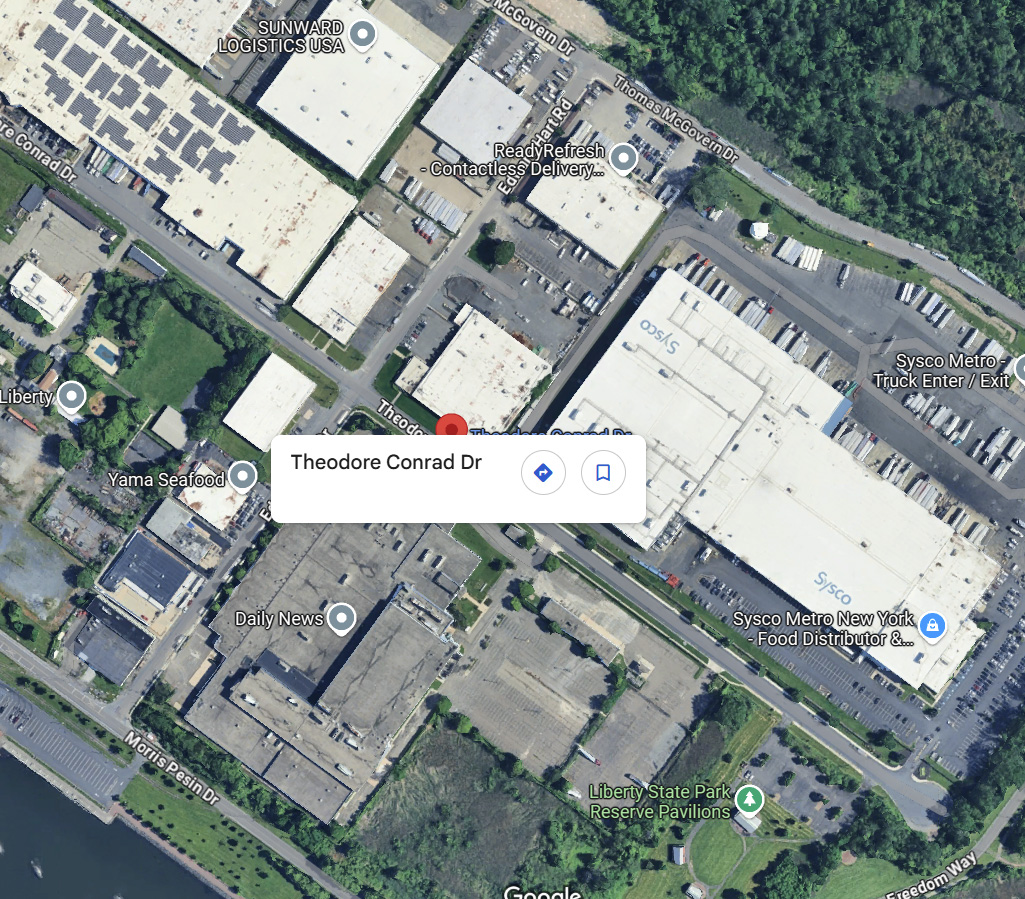 davidjohnlund's tweet image. There can't be many modelmakers with a road named after them, but Theodore Conrad does! It is right next to the park he helped create, Liberty State Park in Jersey City, also known as Conrad Park. The honour was for his campaigning work for the preservation of historic buildings.