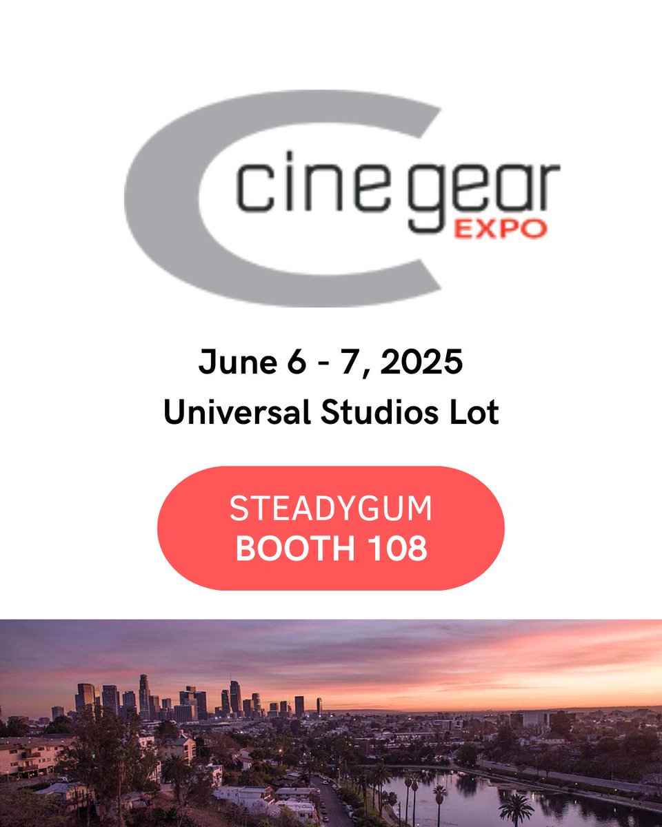 Today CineGear 2025 starts! Stop by at booth 108 and dare to change the rules of your shooting!