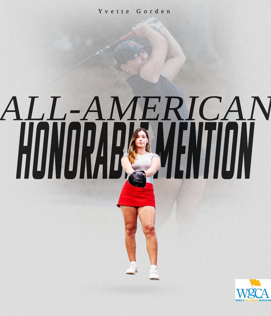 Following her 5th place finish at the NCAA Championship, Yvette Gorden has been named to the WGCA All-American Team!

#hawkem