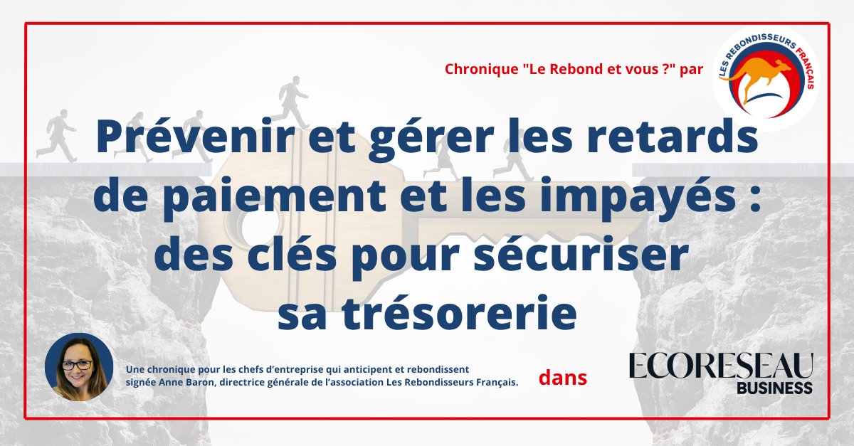 RebondisseursFR's tweet photo. 1 entreprise sur 4 ferme à cause d’un défaut de trésorerie.
Pas faute de clients, mais faute de paiements.
Retards, impayés, effet boule de neige…
Dans la chronique pour ÉcoRéseau, @AnneBaron82 alerte : sécuriser sa trésorerie, c’est anticiper.
🔗 https://t.co/lgHbS9OEwM https://t.co/BXiKKczOPl