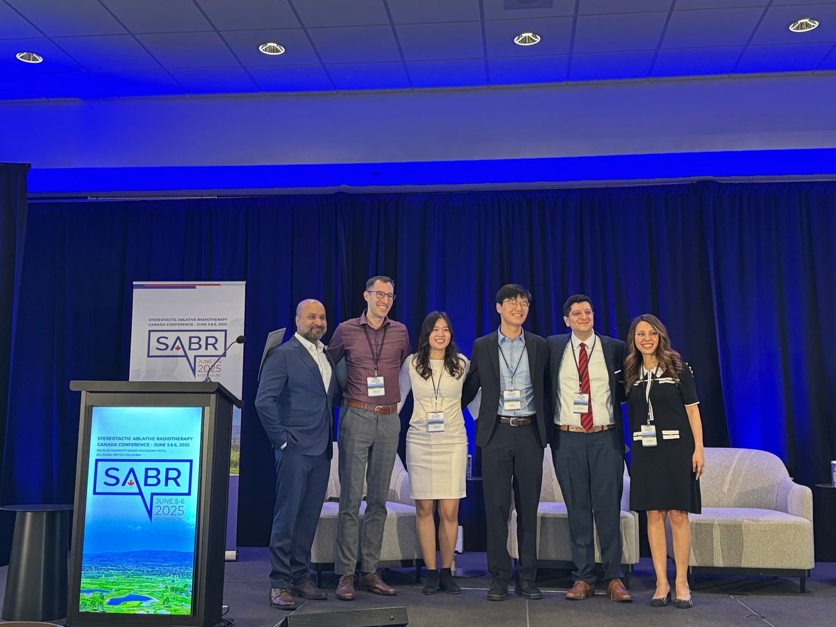 CASRA_SABR's tweet photo. Congratulations to our @SABRCanada #SABRCAN25 Oligometastasis Case Competition Travel Award Winners:

@geor_li @UofTDRO @Sunnybrook 
@drviviantan @LHSCCanada 
Daniel Schep @McMasterU 

@HoudaBahig @safaviaa https://t.co/grk0qoBJCO