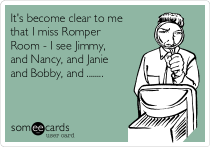 RobSWhiteside's tweet photo. Anyone else remember #RomperRoom? Disney should buy the rights and reboot this, lol. I'd watch! https://t.co/kl45VpXDIQ