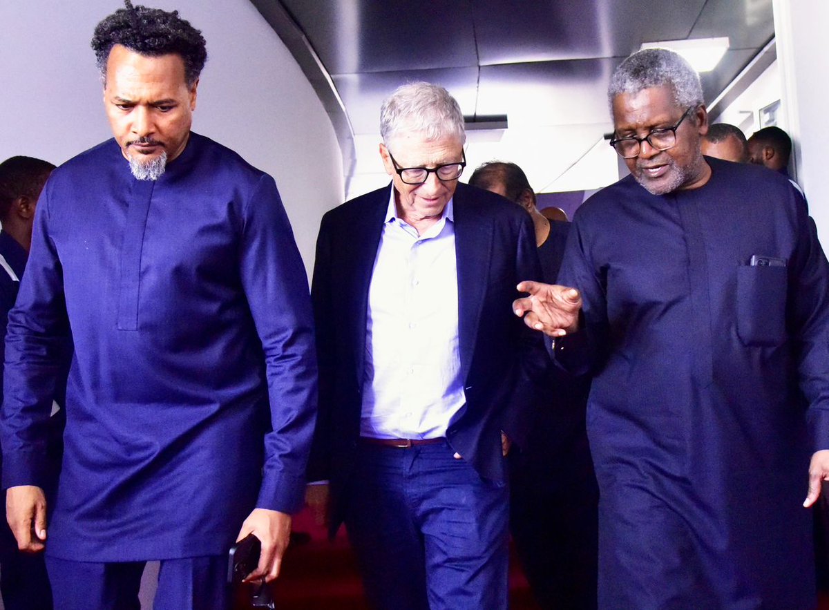 cecilhammond's tweet image. Great Men @AlikoDangote @realFemiOtedola @BillGates #DangoteRefinery