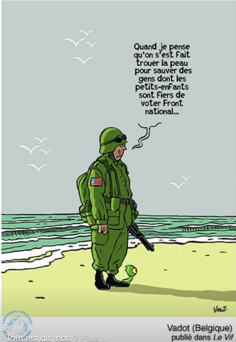 Bonne soirée les ami(e)s🙏😘Une pensée à nos libérateurs du 6 juin 44.❤️