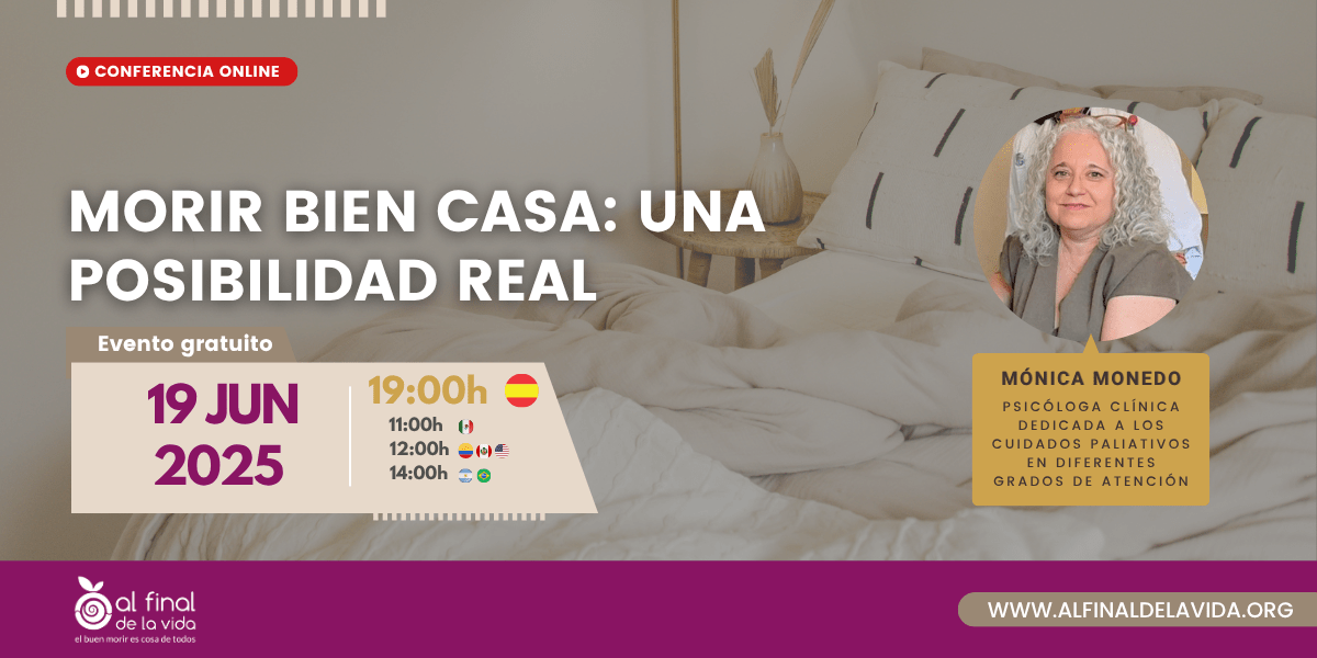 SECPAL_CPaliativos (@secpal_) on Twitter photo 📌 Nueva sesión de SEPP-Psicopalis y Al Final de la Vida: 'Morir bien en casa: una posibilidad real'
💬 Con <a href="/MonicaMonedo2/">Mónica Monedo</a>, psicóloga clínica, vocal de <a href="/AMCPaliativos/">Asociación Madrileña de Cuidados Paliativos</a> y miembro de SEPP-Psicopalis
📆 19 Junio
⏰ 19:00
💻 Sesión online gratuita
➕ INFO 👉 bit.ly/45veOzh 📌 Nueva sesión de SEPP-Psicopalis y Al Final de la Vida: 'Morir bien en casa: una posibilidad real'
💬 Con <a href="/MonicaMonedo2/">Mónica Monedo</a>, psicóloga clínica, vocal de <a href="/AMCPaliativos/">Asociación Madrileña de Cuidados Paliativos</a> y miembro de SEPP-Psicopalis
📆 19 Junio
⏰ 19:00
💻 Sesión online gratuita
➕ INFO 👉 bit.ly/45veOzh