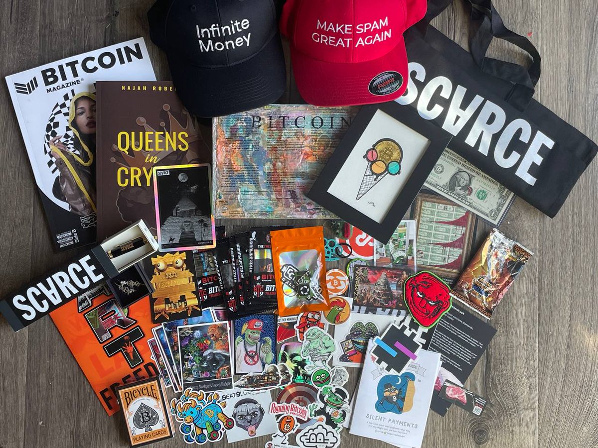 Had to ship stuff back to home base, but the swag report is in. 🔥