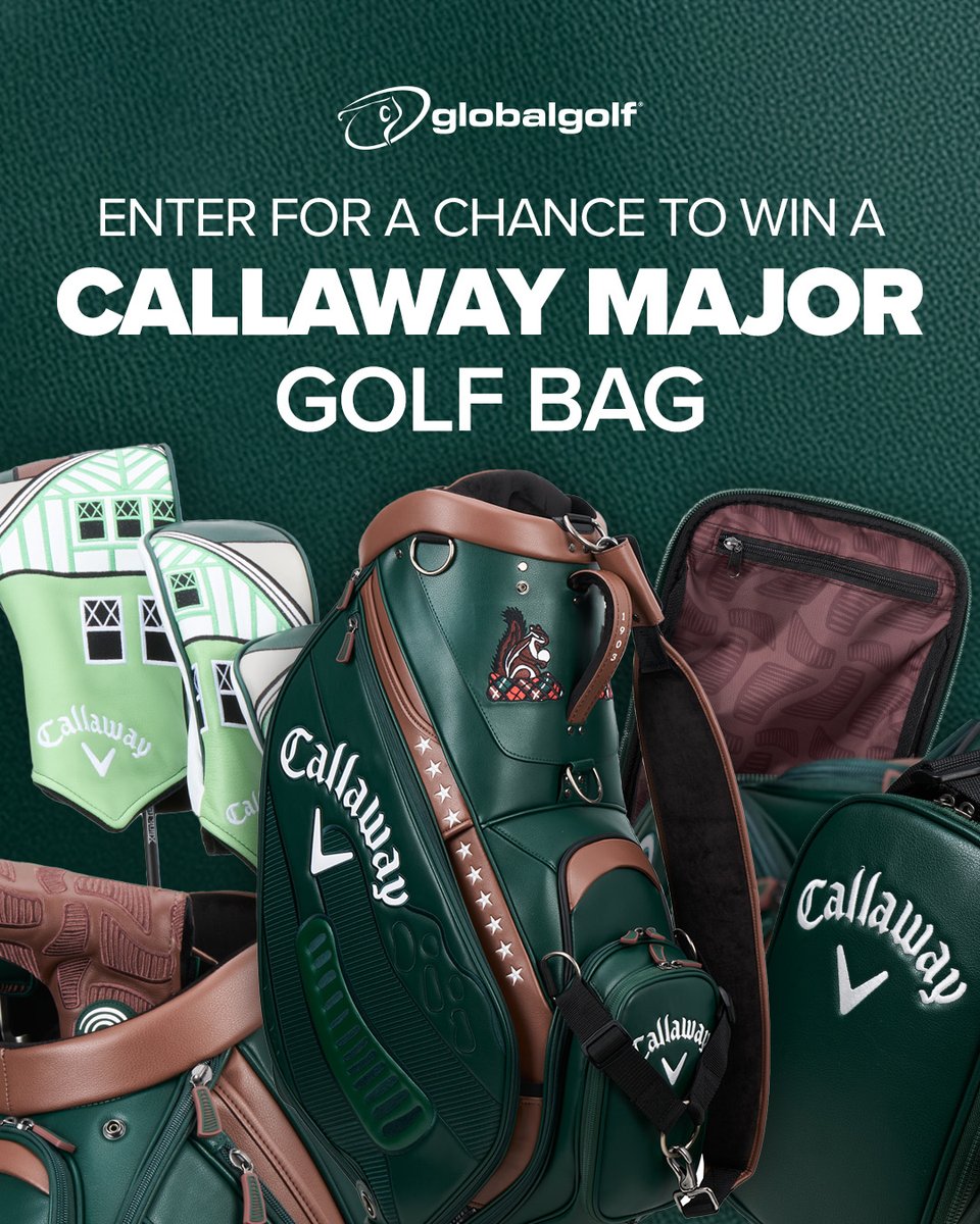 Enter for a chance to elevate your carry! 🥳

Enter for a chance to win a Callaway Major Staff Bag! 🔥

Learn More ➡️ globalgolf.com/contest/

One Winner Will Win One Callaway Major Golf Bag. Sweepstakes Ends June 29th, 2025.