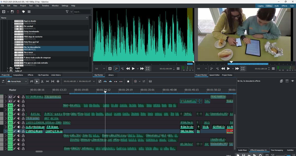 carloseducacyl's tweet photo. 🎬 En el IES Fray Diego Tadeo (Ciudad Rodrigo):
👥 Alumnos doblan a sus compañeros (¡hoy, en griego!)
🤖 FRAI 9000 cobra voz gracias a una IA (ElevenLabs)
📽️ Cine, lenguas e Inteligencia Artificial en acción.
#PIEPLC #PIEFilma #PIELabIA
https://t.co/qFnG0ouglG https://t.co/pgc2Ulrajm