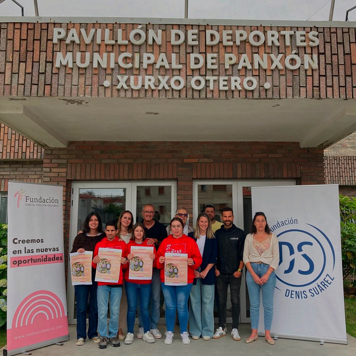 Hoy presentamos oficialmente el Campus Inclusivo de Verano en Nigrán 🌞

¡Gracias a todos los que nos acompañaron hoy en la presentación!

#campusinclusivo #veranoennigran #fundaciondenissuarez #deporteparatodxs #inclusion