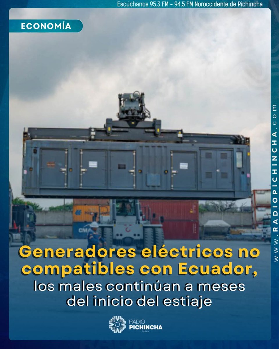 Algo maravilloso y mágico está sucediendo y se siente en el ambiente.  La frecuencia eléctrica en Ecuador ha sido 60 HZ pero los generadores de <a href="/DanielNoboaOk/">Daniel Noboa Azin</a> son de 50 HZ. Pero nadie dijo nada , ninguno se sus asesores lo advirtió.  La incompetencia sube y sube pero beben y