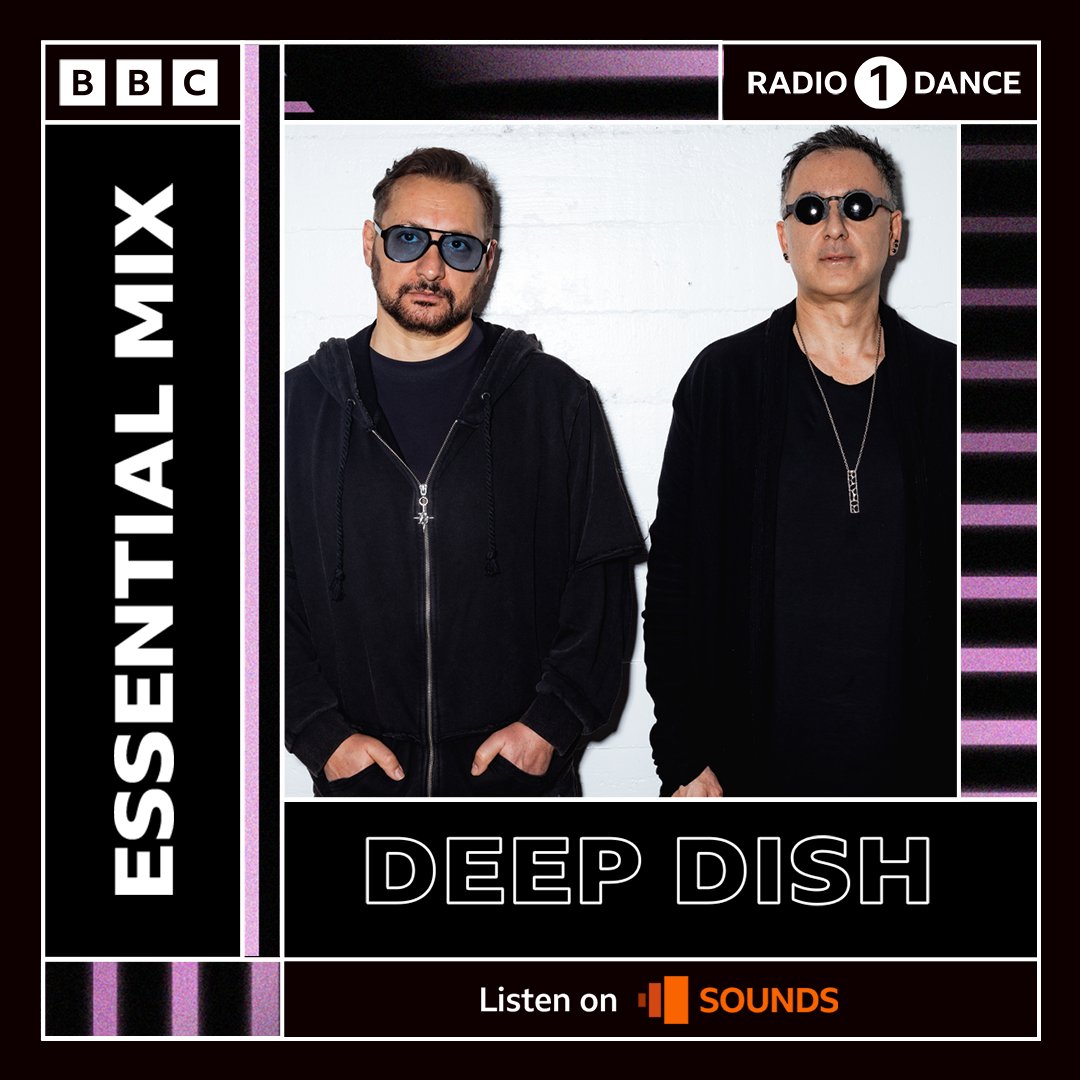 Deep Dish (@deepdishmusic) on Twitter photo Tonight, we go live on @bbcradio1 🎧 For the first time in many years, we return to the legendary essential mix!
Listen live from midnight - 2am BST @bbcradio1 and catch up on <a href="/BBCSounds/">BBC Sounds</a> #R1Dance
Let us know if you're tuning in!🔒 Tonight, we go live on @bbcradio1 🎧 For the first time in many years, we return to the legendary essential mix!
Listen live from midnight - 2am BST @bbcradio1 and catch up on <a href="/BBCSounds/">BBC Sounds</a> #R1Dance
Let us know if you're tuning in!🔒