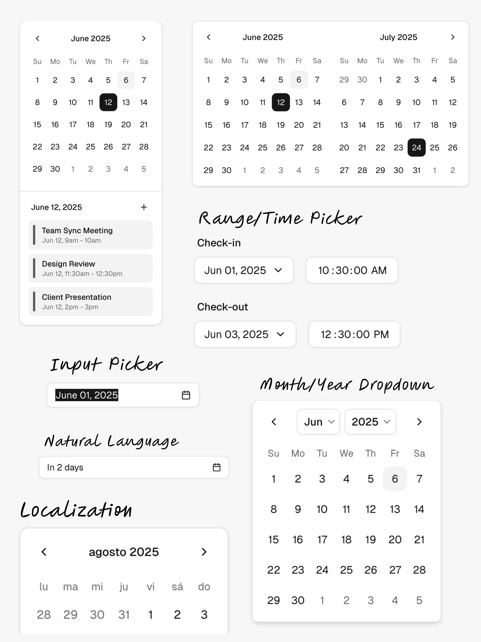カレンダー・スケジュール time worn clothing 2018calendar TIMEWORN CLOTHING