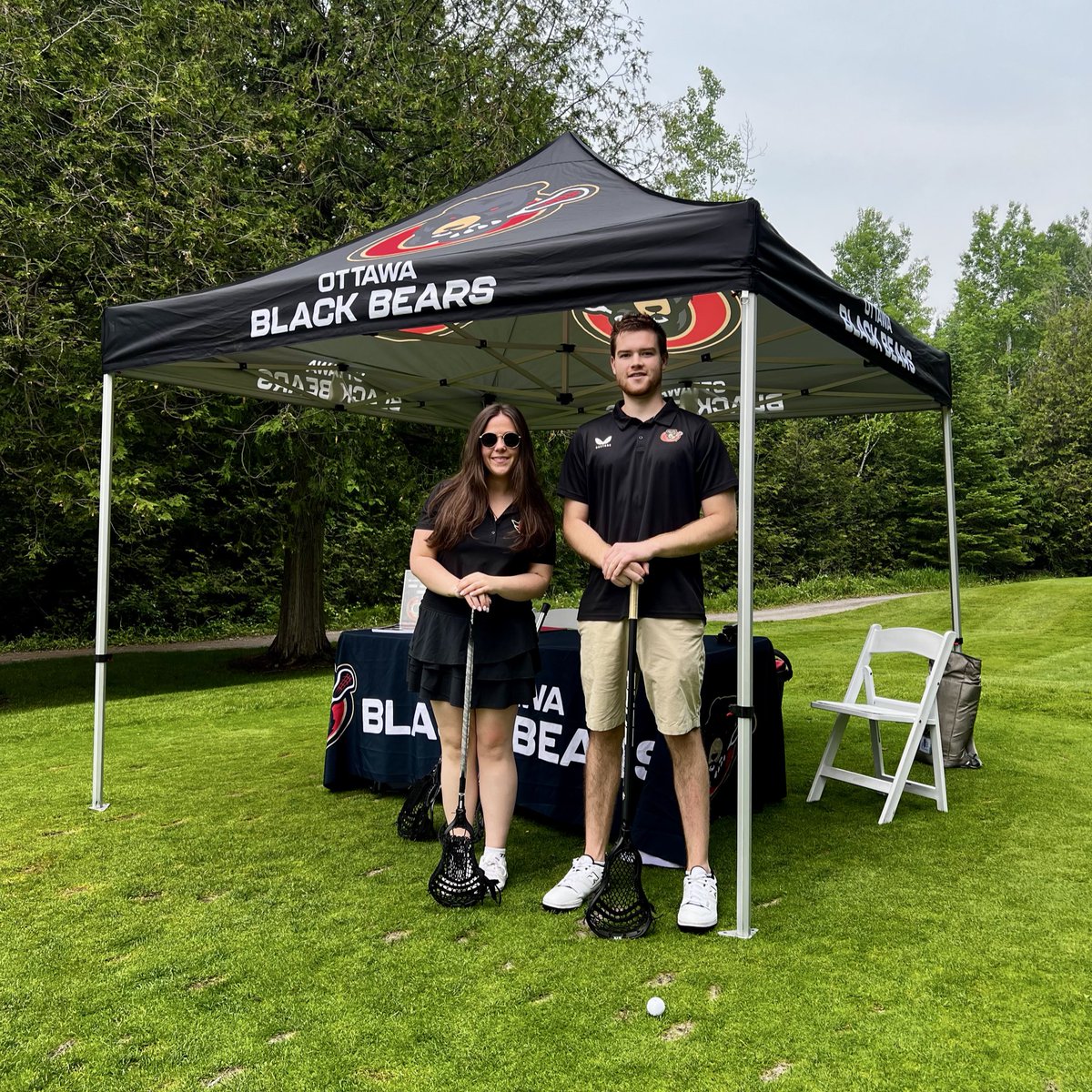 The <a href="/Senators/">Ottawa Senators</a> Alumni Charity Golf Tournament presented by <a href="/Bell/">Bell</a> is underway — and we’re putting a twist on it. 🥍 Who can launch a golf ball the furthest using a lacrosse stick? Let’s find out! 👀